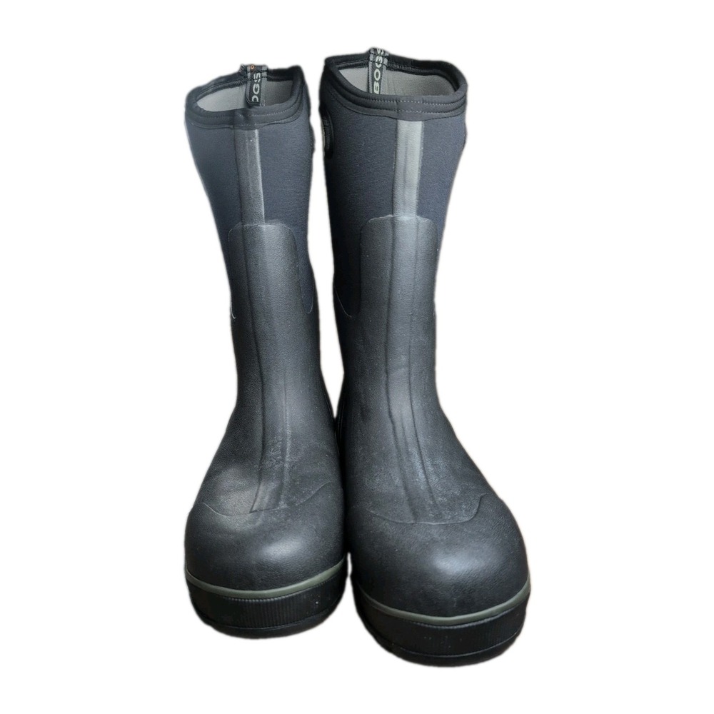 BOGS Classic Tall Waterproof Insulated Rubber Boots Black Men's Size 12